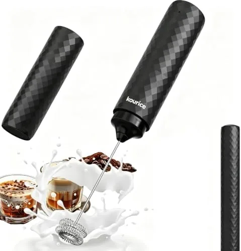 kourice milk frother and steamer for lattebatteries not included